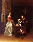 Gerard Ter Borch Curiosity Spain oil painting reproduction